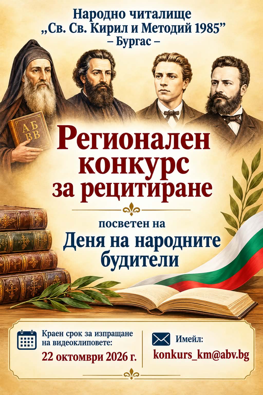 Регионален конкурс за рецитиране на стихотворение